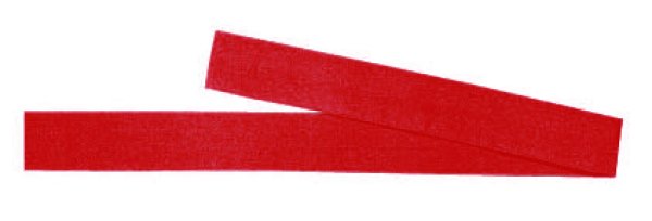 画像1: 芯なしカラー半纏帯【赤】 (1)